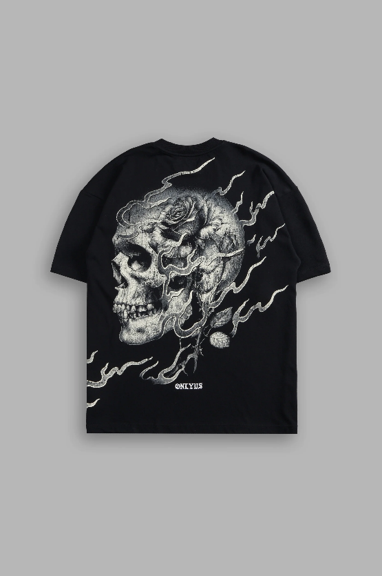 Playera oversized Mori Among Roses "Side By Side"