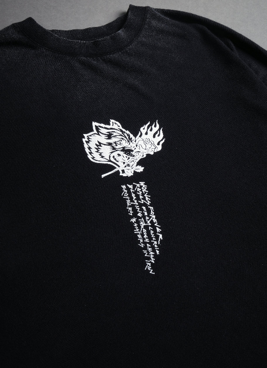 PLAYERA OVERSIZED PREMIUM "ETERNAL FIRE"