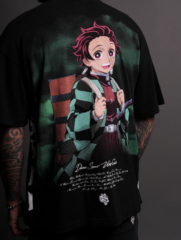 PLAYERA PREMIUM TANJIRO "SIDE BY SIDE"