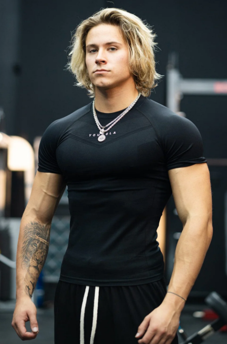 PLAYERA YLA COMPRESSION SUPERVILLAIN