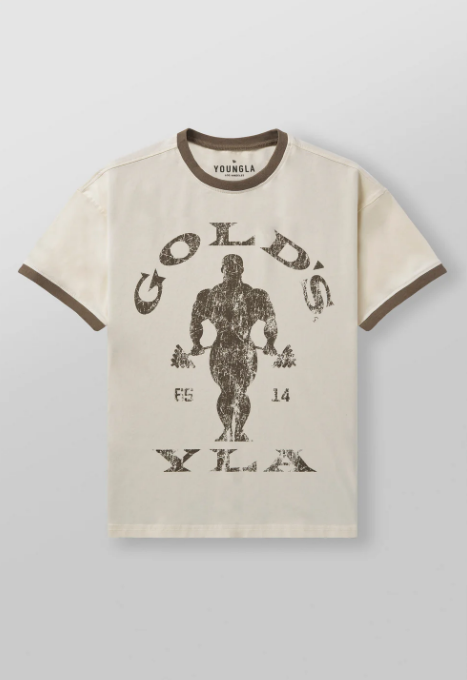 PLAYERA YLA GOLDS GYM